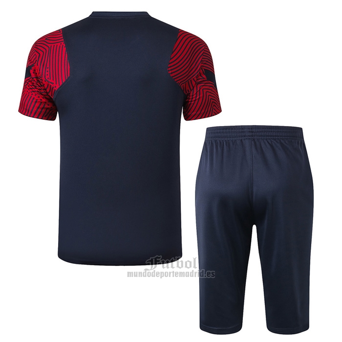 Chandal del Paris Saint-Germain Manga Corta 2020-2021 Azul y Rojo